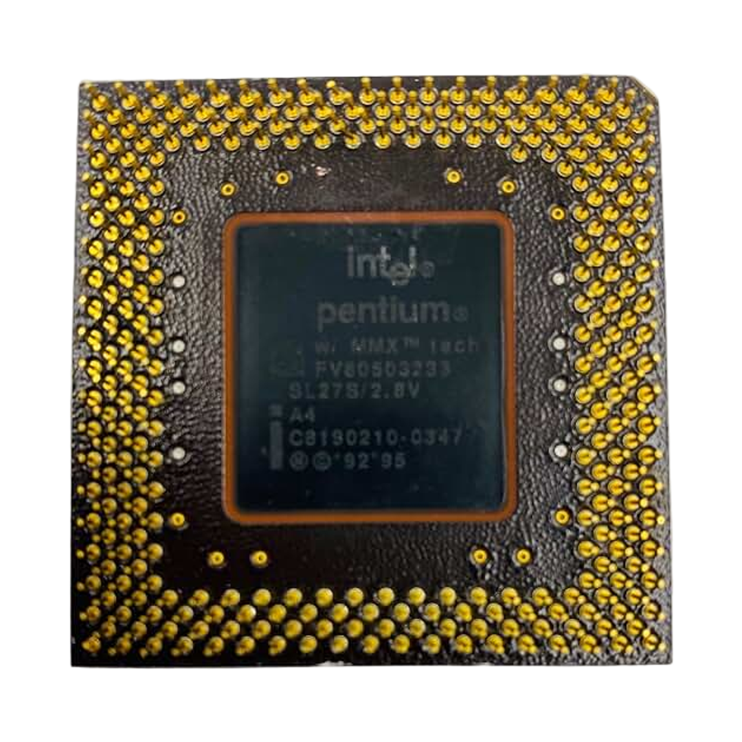 Intel Pentium MMX SL27S Processor 233MHz 512 KB Desktop CPU