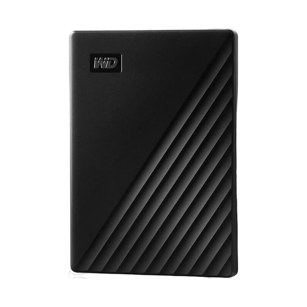 WD 2TB My Passport, Portable External Hard Drive, Black, backup software with defense against ransomware, and password protection, USB 3.1/USB 3.0 compatible