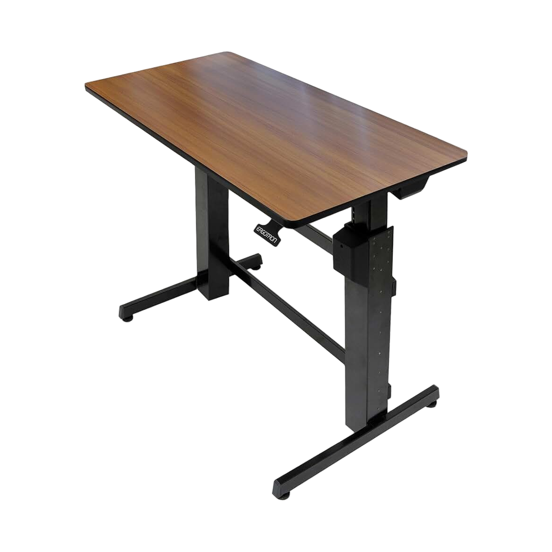 Ergotron WorkFit-D Standing Desk, Height Adjustable Sit Stand Ergonomic Desk