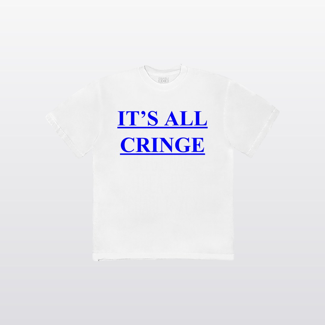 Charli XCX 'IT'S ALL CRINGE' Tee